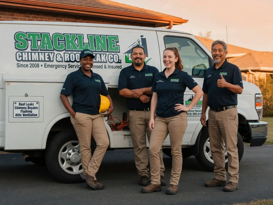 Chimney flashing repair company in Glennie, MI